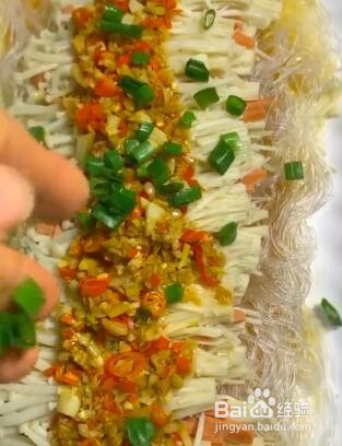 凉拌金针菇怎么做