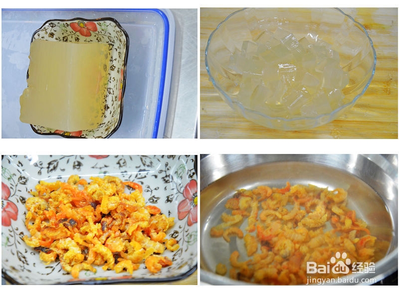 青岛之海菜凉粉制作及食用的方法