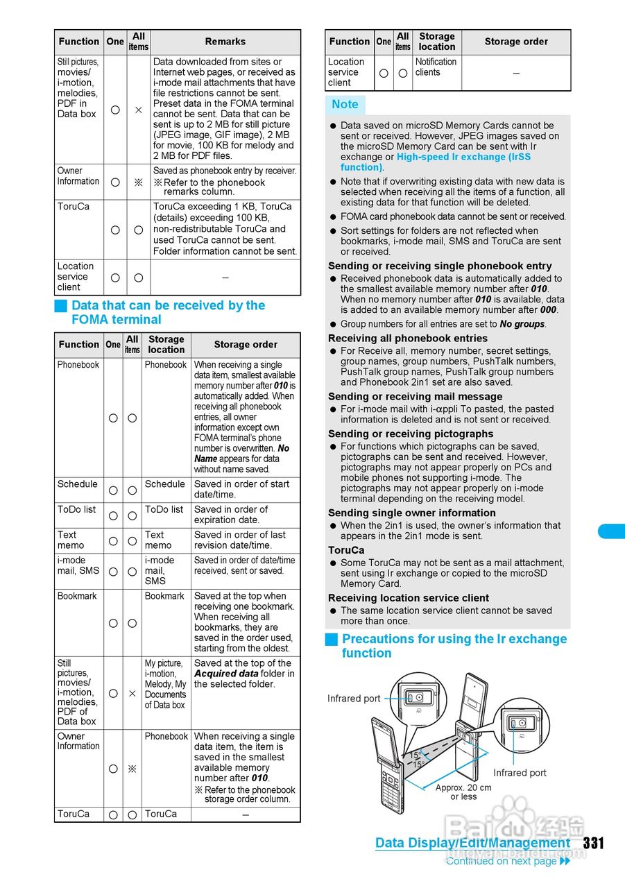 DoCoMo SH904i移动电话说明书:[34]