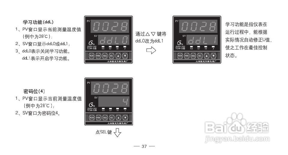 TCW-32B智能化数显温控仪使用说明书:[4]