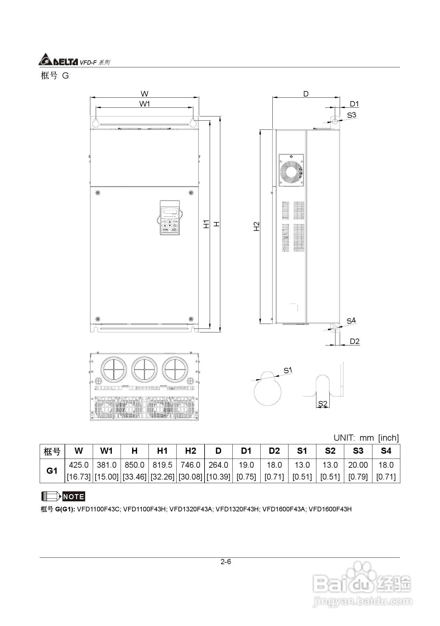 台达风机水泵专用型交流电机驱动器VFD-F系列说明书:[2]
