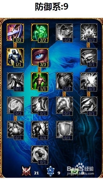 寒冰射手天赋加点图|lols5寒冰天赋符文