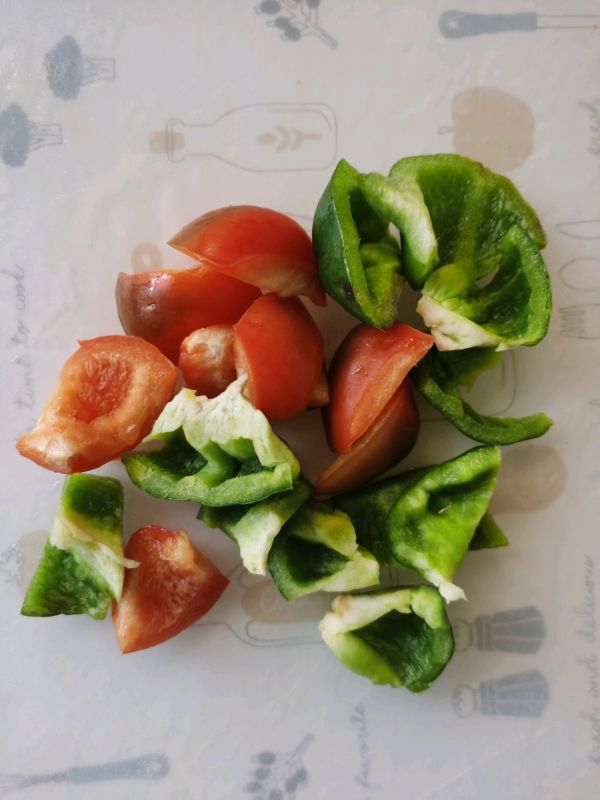 柠檬彩椒土豆鸡胸粒