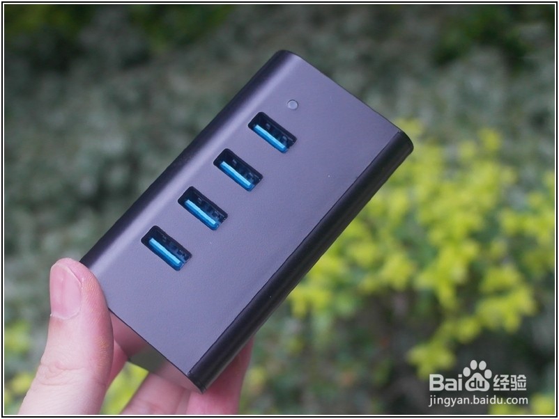 奥睿科四口USB3.0 支架款HUB功能使用