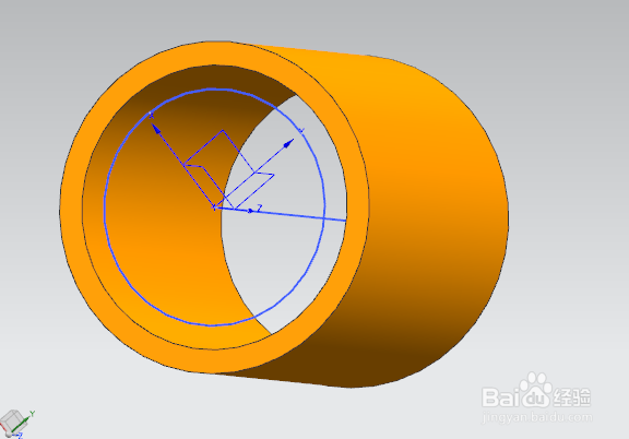 UG建模中【沿引导线扫掠】命令的使用