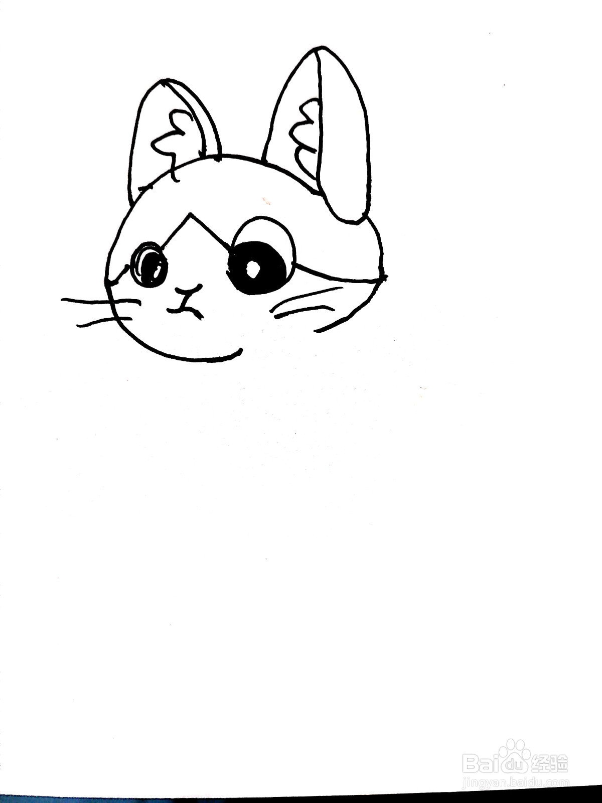 可爱猫咪简笔画