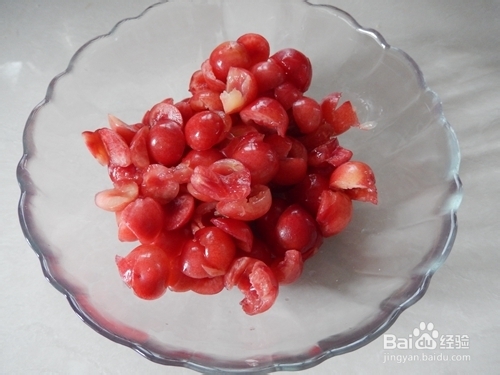 如何制做樱桃果馅