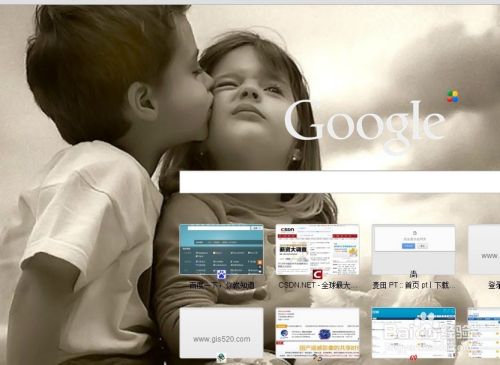 Google浏览器设置个性主题和背景