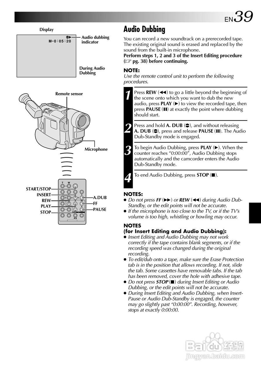 胜利GR-FXM170A数码摄像机使用说明书:[4]