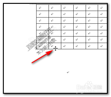 如何调整word表格的高度和宽度?