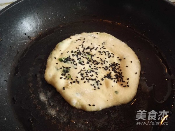 发面葱油饼的做法
