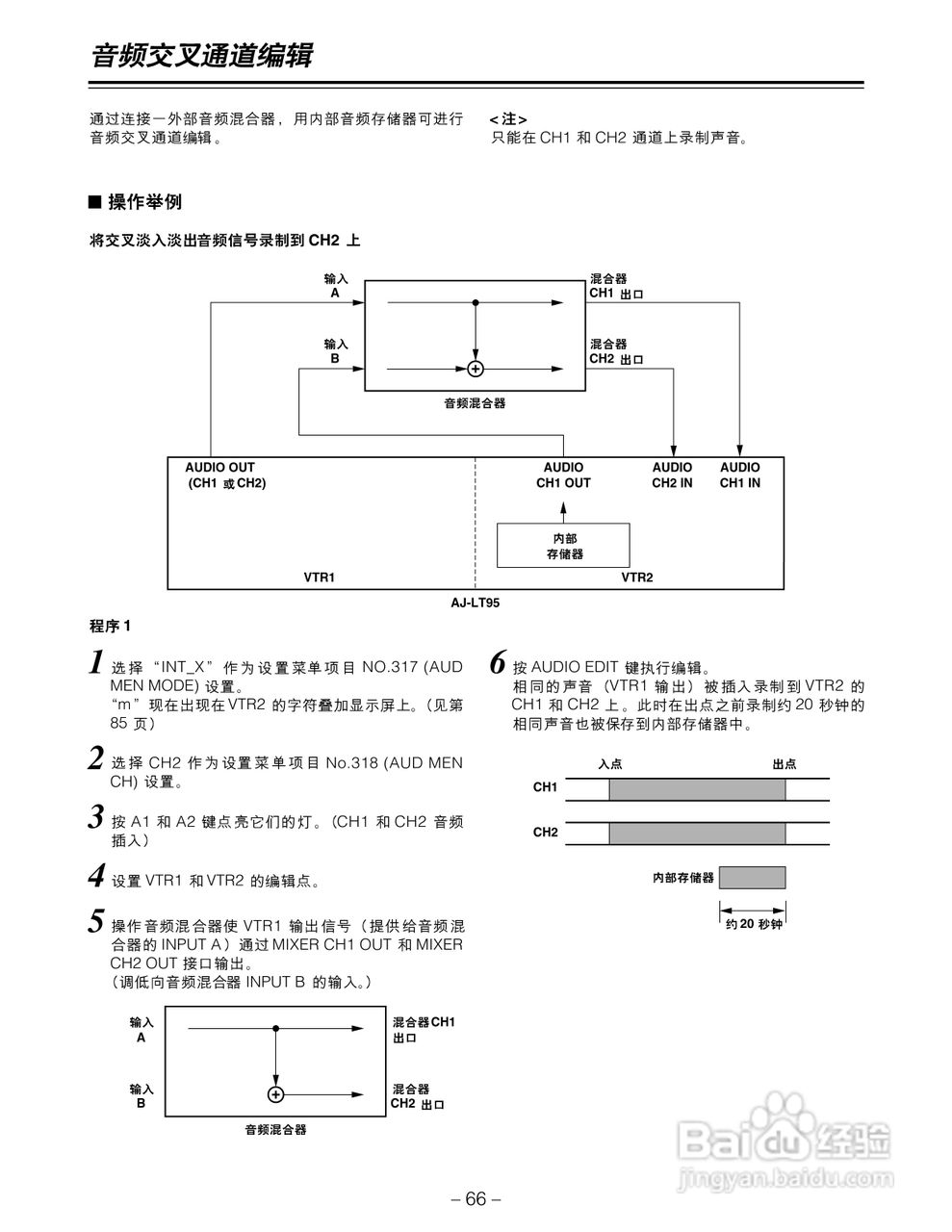 松下AJ-LT95MC数码摄像机说明书:[7]