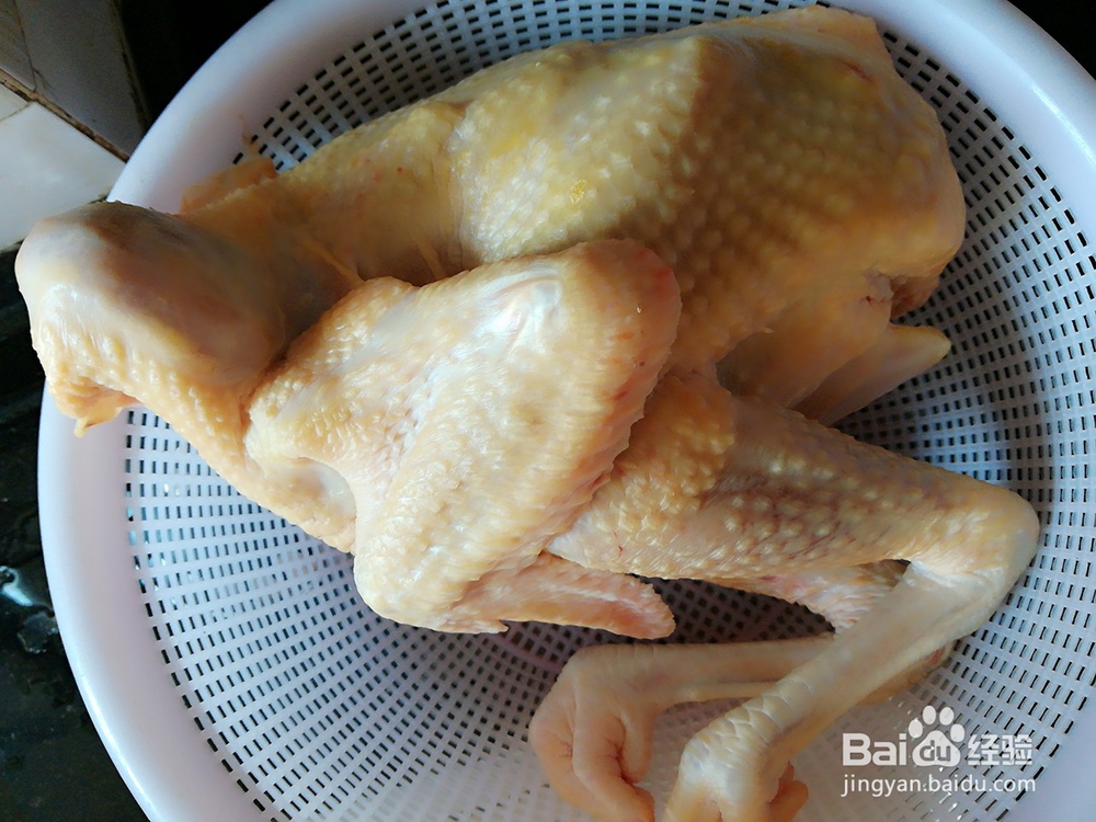 蒸出来的盐鸡
