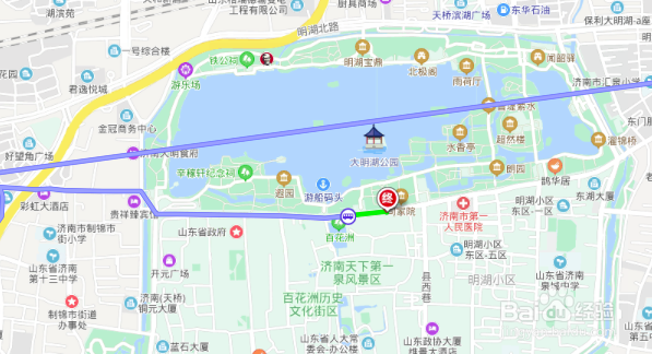 济南大明湖公园怎么游玩？