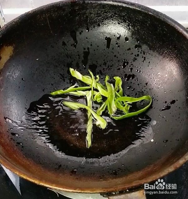如何做腊肠炒四季豆
