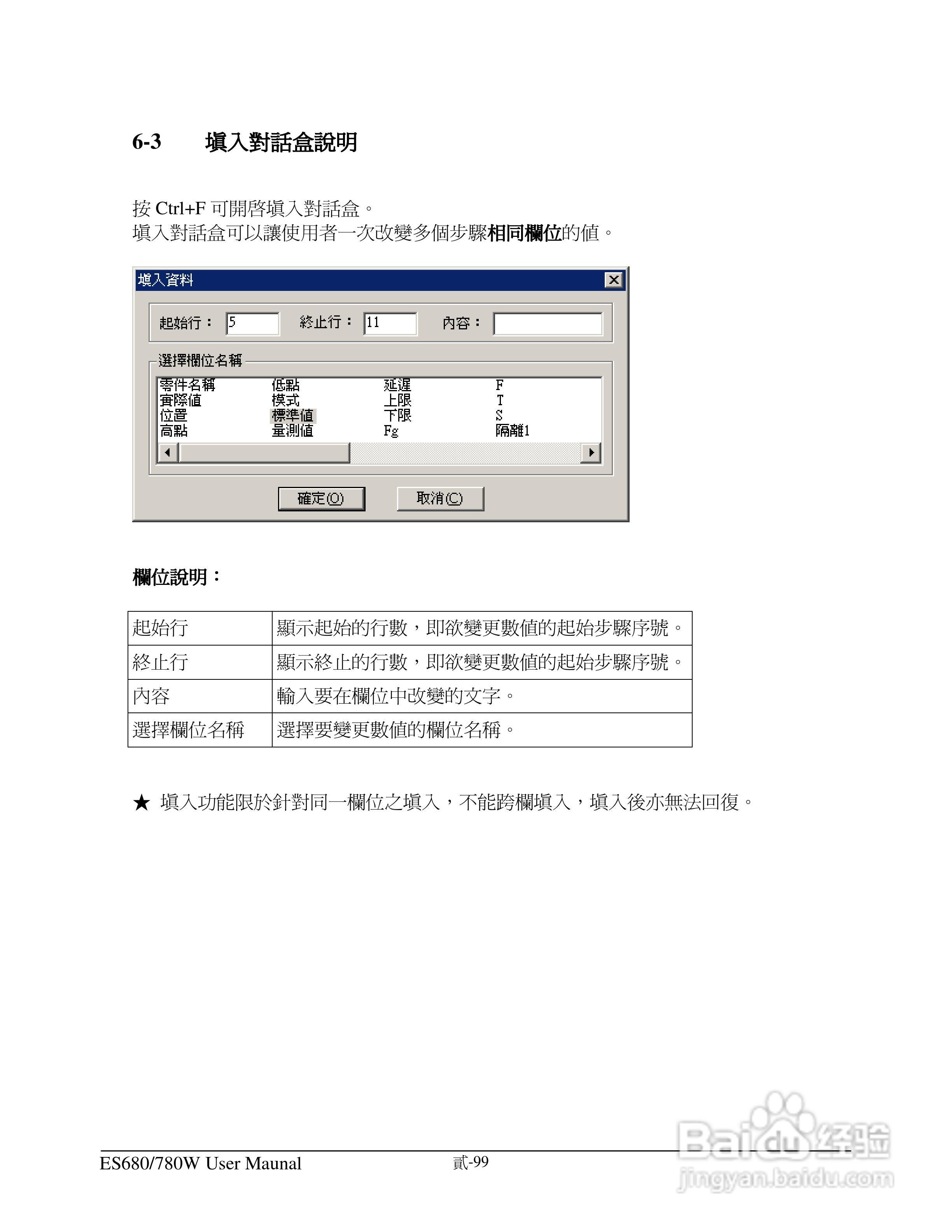 东之源 ES680W ES780W ICT在线测试仪操作手册:[11]