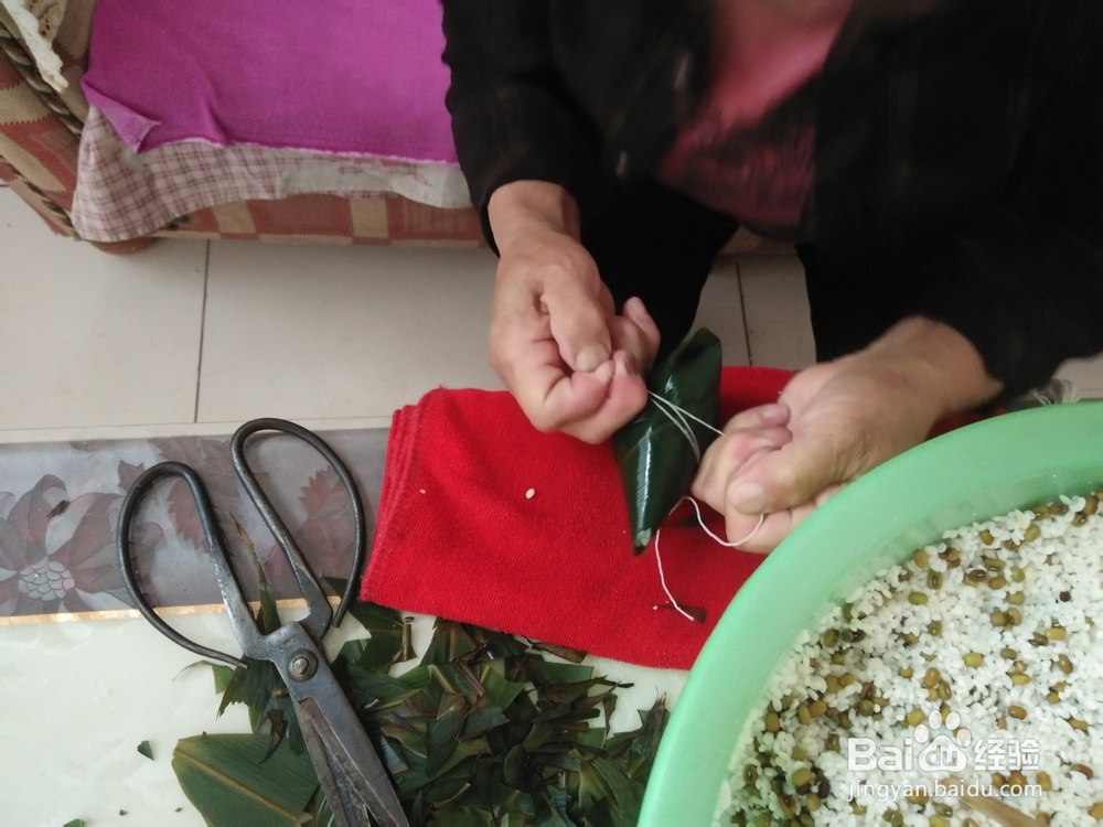 端午节南方包粽子的方法?