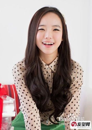 清新韩式大波浪长卷发 百搭各种脸型