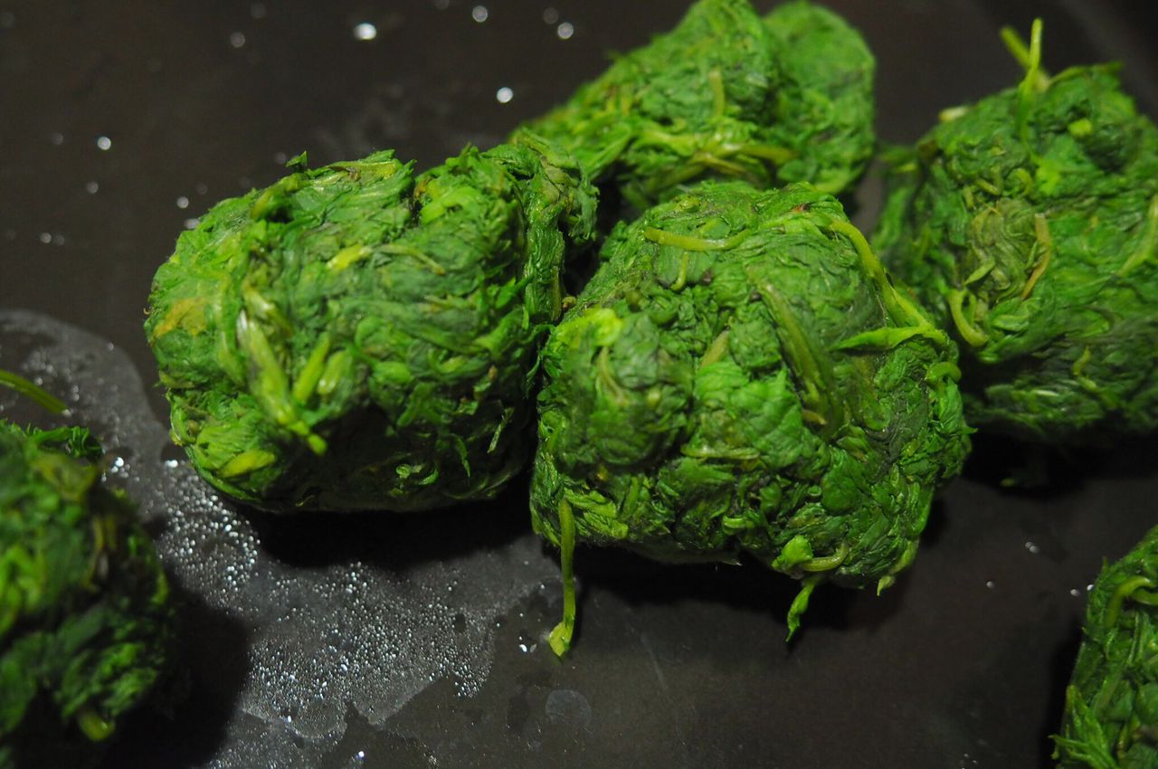 童年的味道—艾草青团,白糖花生芝麻馅