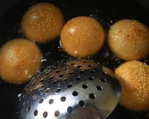 空心麻团做起来