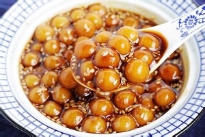 红糖糯米小圆子