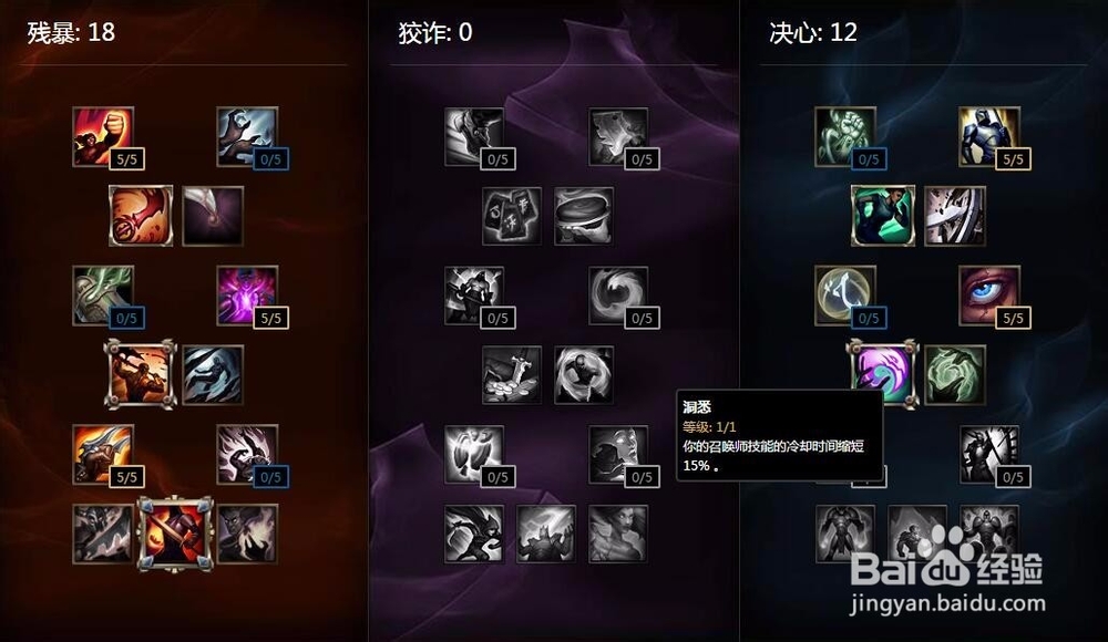 LOL英雄联盟s6AD打野天赋如何加点