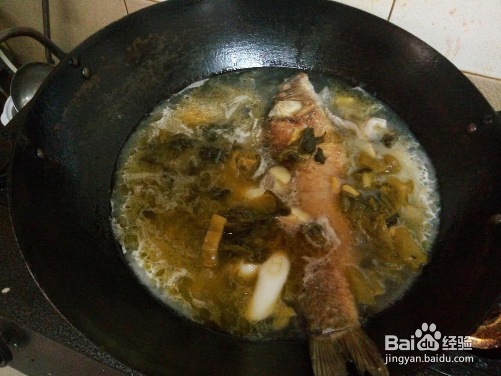 川菜酸菜鱼的做法