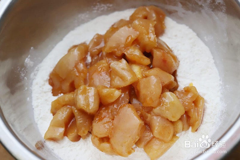 空气炸锅炸鸡米花