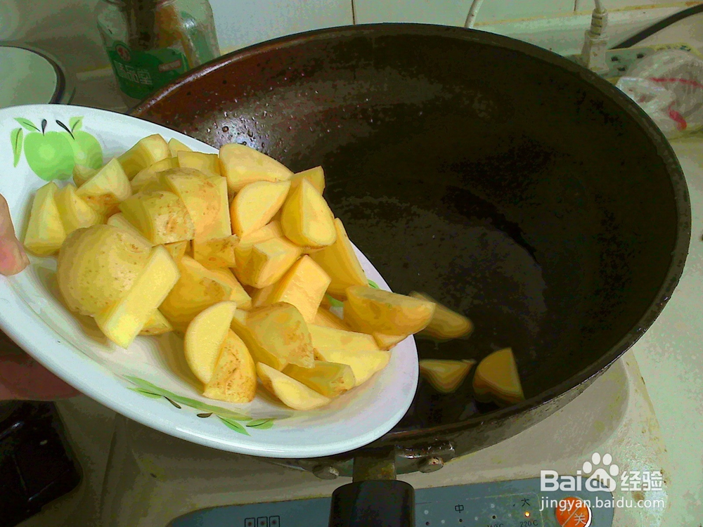 #美食#老年人怎样用大白菜段焖小土豆块