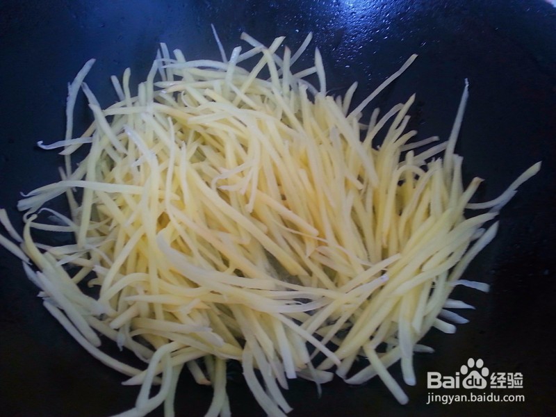 #美食#家常菜酸辣土豆丝的做法
