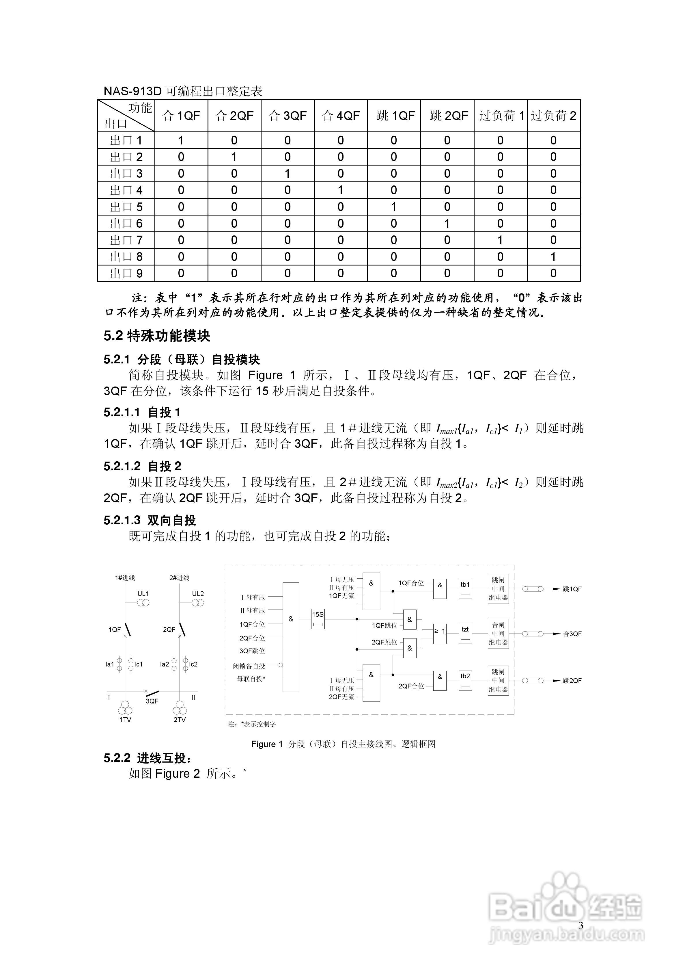 NAS913微机备用电源自投装置说明书V2.2:[1]