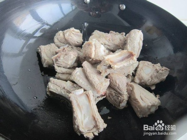 腐乳烧排骨的制作方法