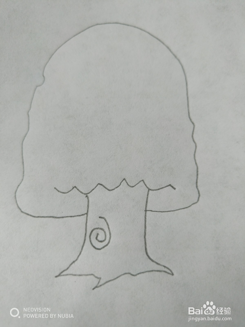 简单的大树怎么画（四）