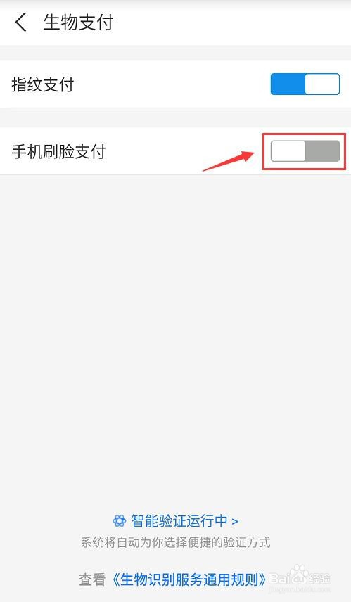 支付宝如何开启刷脸付款功能