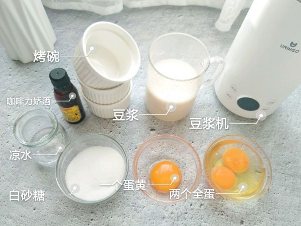 豆浆版焦糖布丁