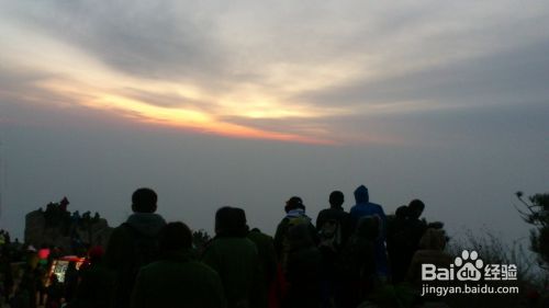 夜爬泰山 看云海 赏日出 百度经验