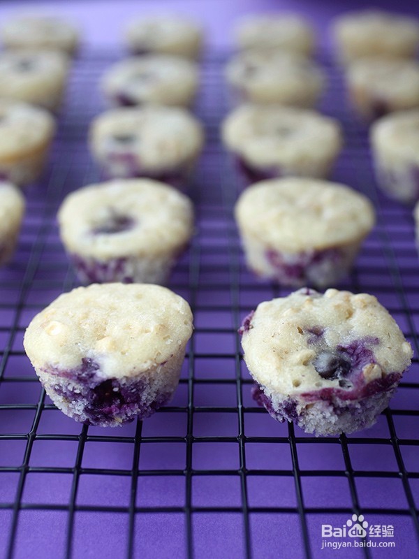 如何做出好吃的蓝莓燕麦蛋糕
