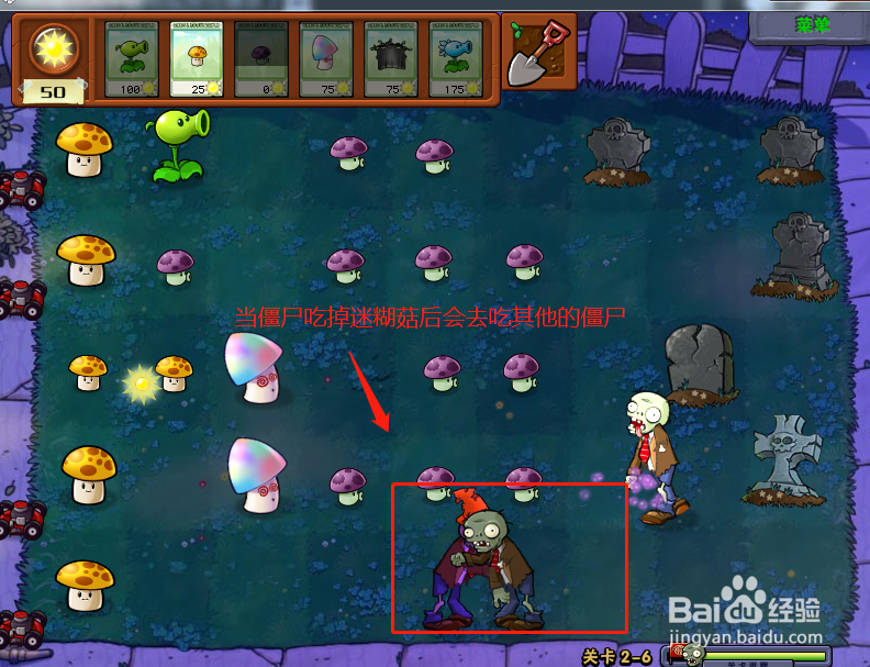 植物大战僵尸无尽版第2-6关怎么过?