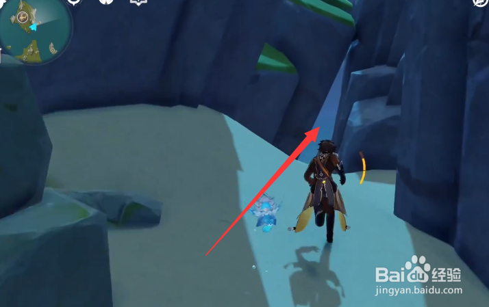 原神孤云阁贴贴石位置在哪