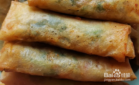 童年的味道,美味炸春卷