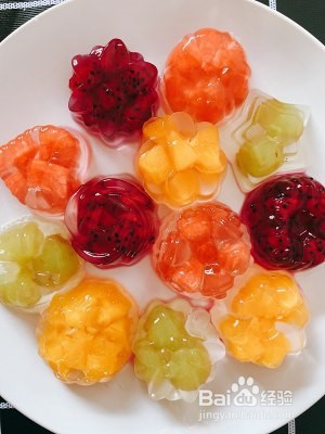 自制水果果冻的做法
