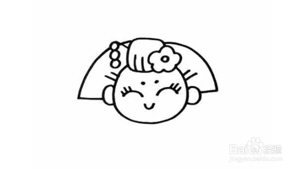 穿和服的日本人怎么画