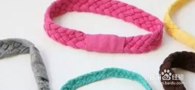 怎么用旧体恤制作发箍