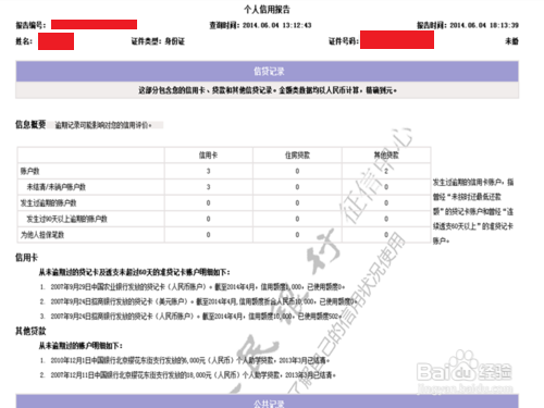 个人信用怎么查询