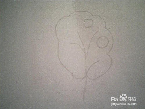 简笔画小苹果树的画法