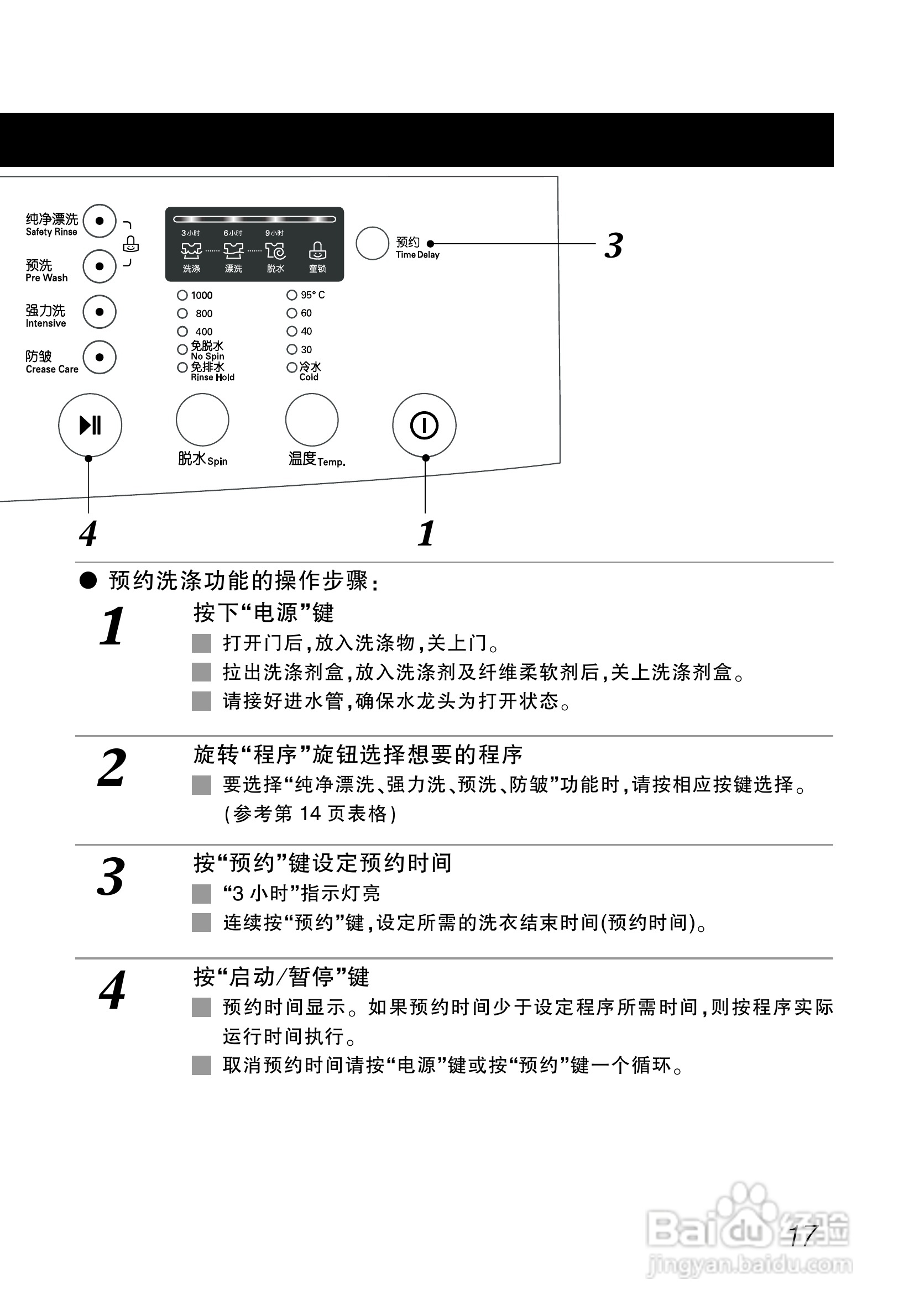 LG WD-N10300DT洗衣机使用说明书:[2]