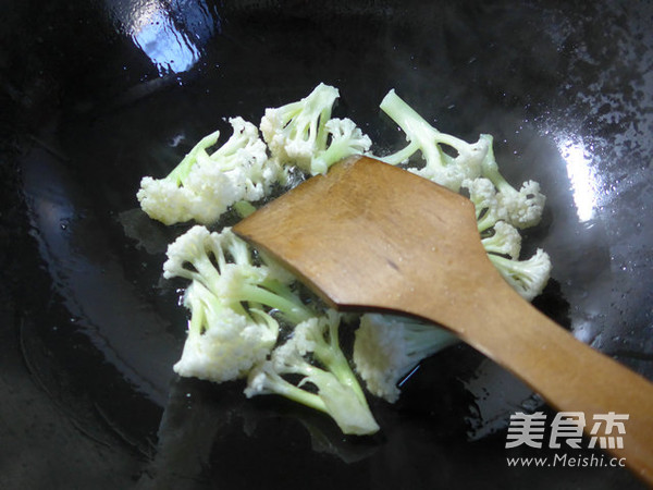 花菜粉皮煮莴笋