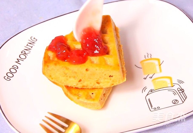 黑麦华夫饼的做法