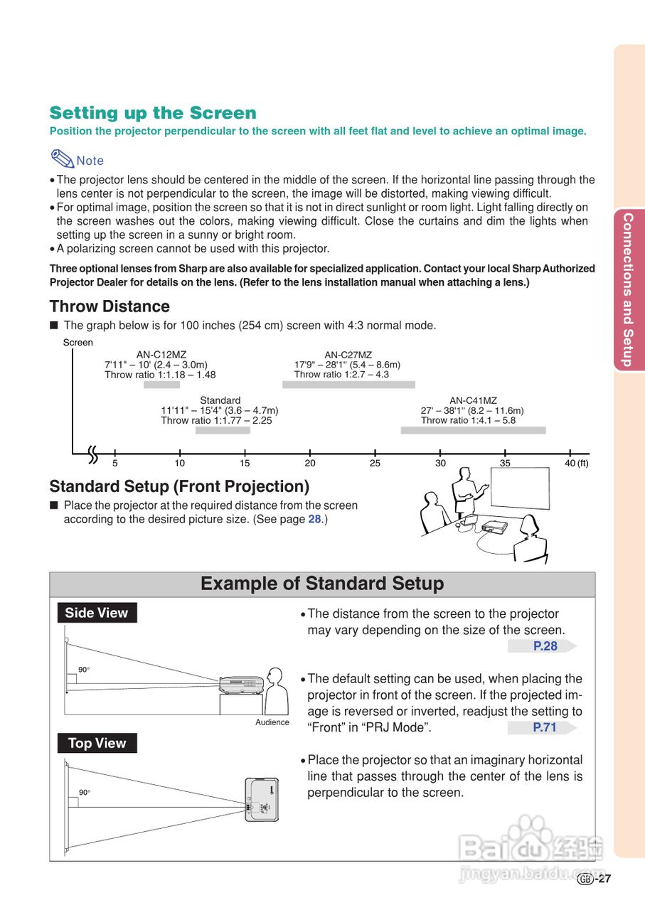 夏普XG-C55X投影机使用说明书:[4]