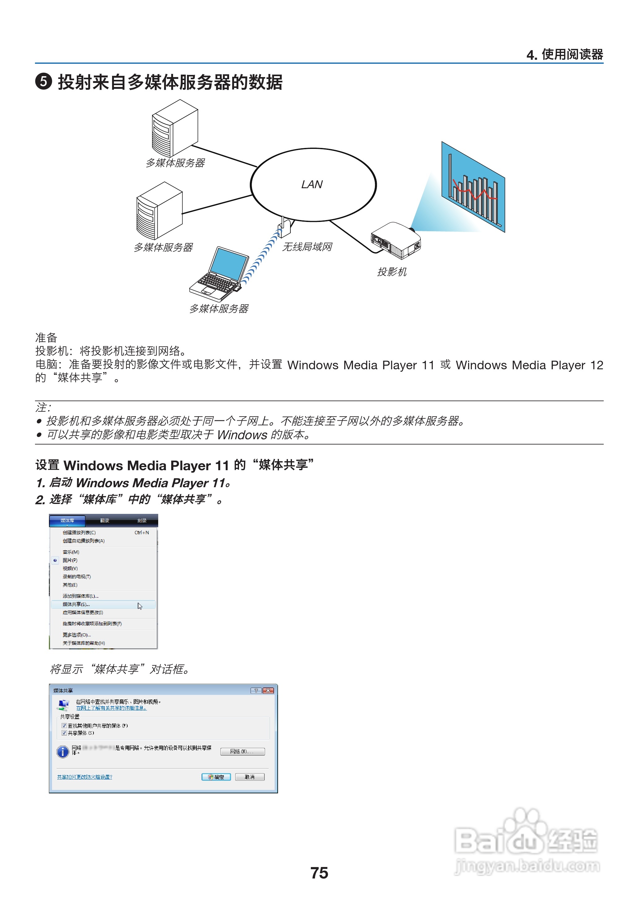 理光PJ WX6170N投影机说明书:[9]